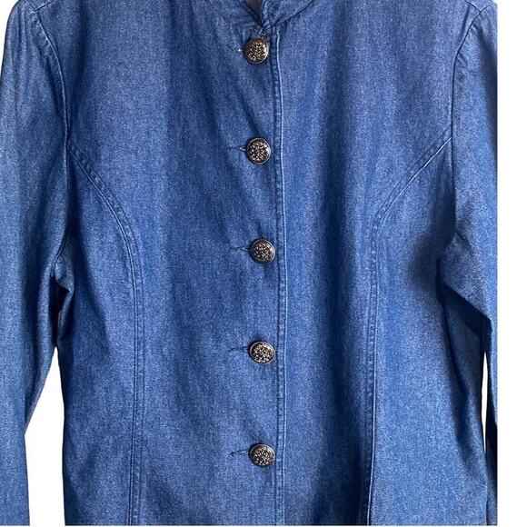 Stonebridge Women's Denim Wester Jean Jacket / Size-14 - Picture 2 of 9